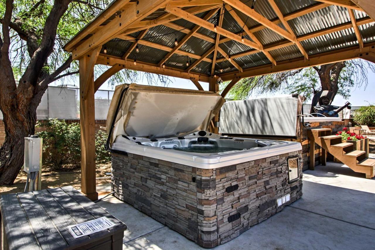 Pet-Friendly Tucson Casita Shared Hot Tub And Porch Villa Exterior photo